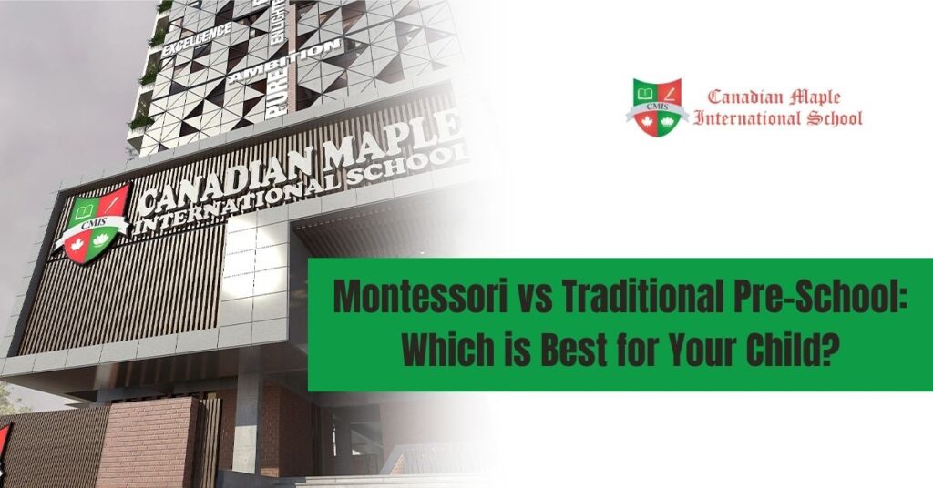 Montessori vs Traditional Pre-School
