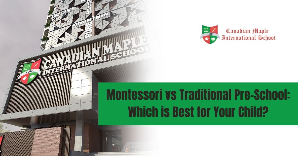 Montessori vs Traditional Pre-School