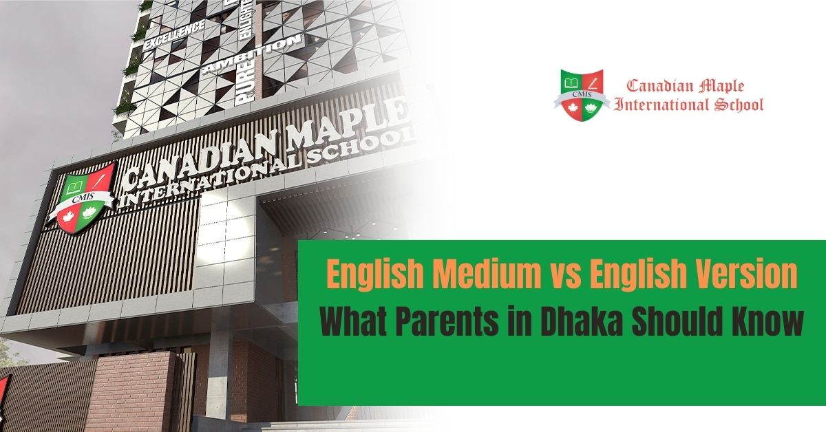 English Medium vs English Version